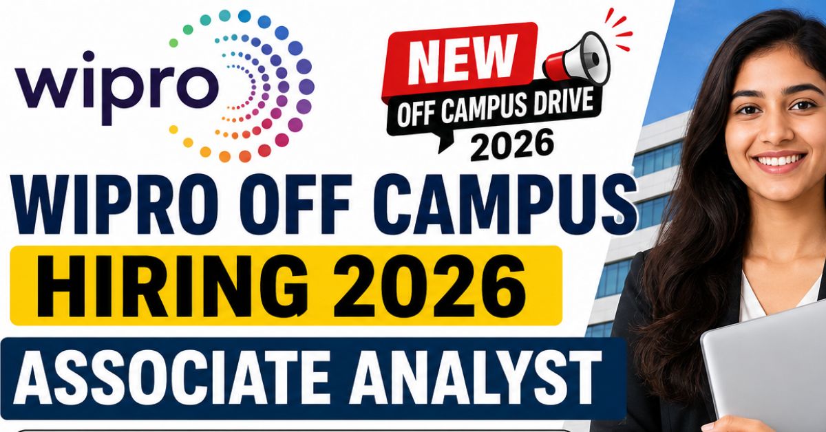 Wipro Off Campus Hiring 2026