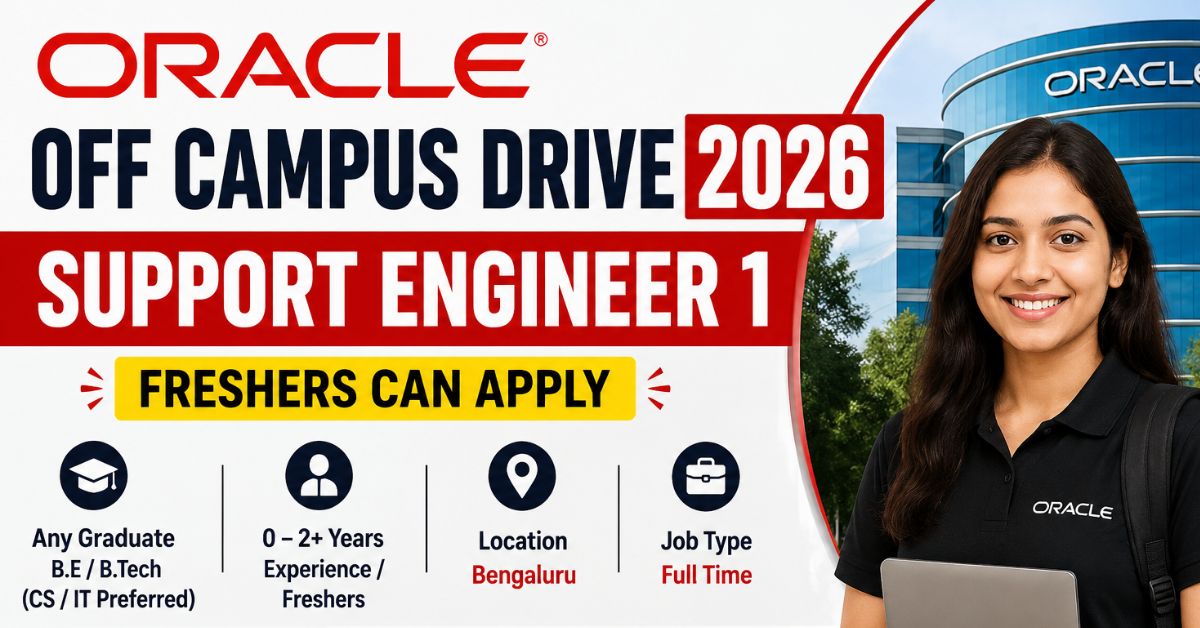 Oracle Off Campus Drive 2026